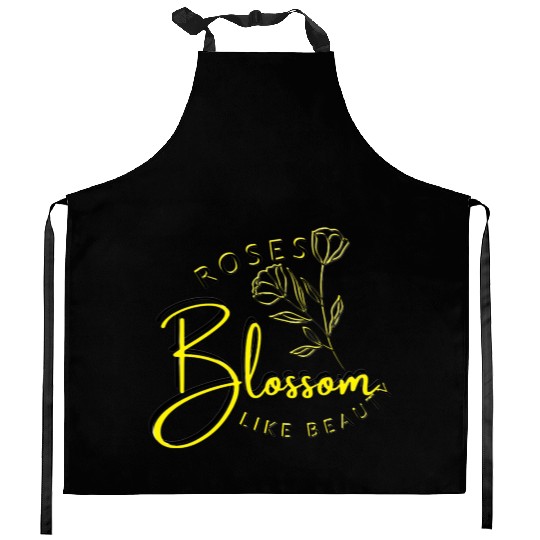 Blossom Like Beauty Kitchen Aprons