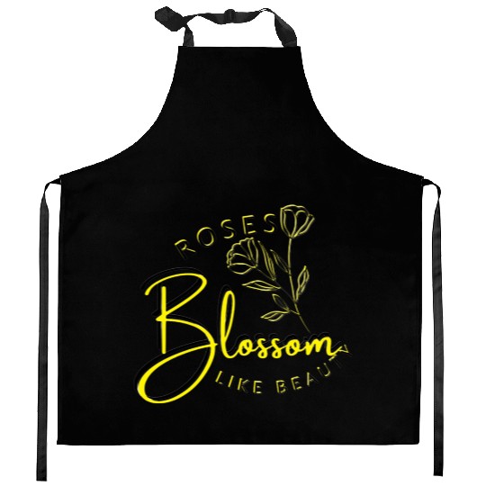 Blossom Like Beauty Kitchen Aprons
