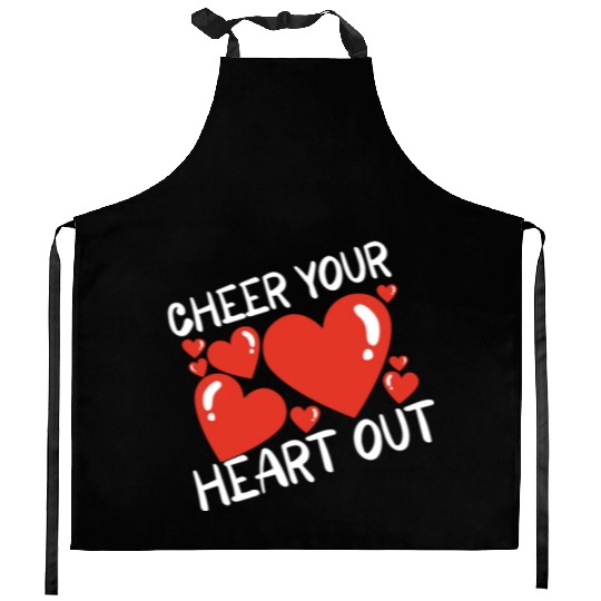 Cheerleading Cheerleader Girl Cheerleading Girl Kitchen Aprons