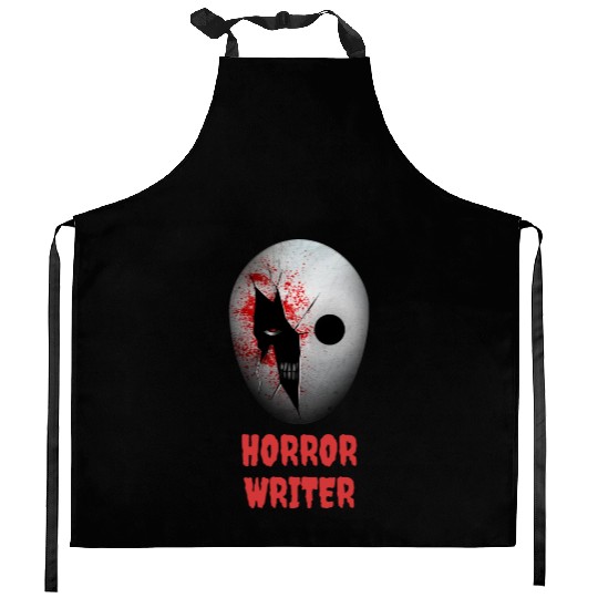 Horror Writer Halloween Costume Kitchen Aprons