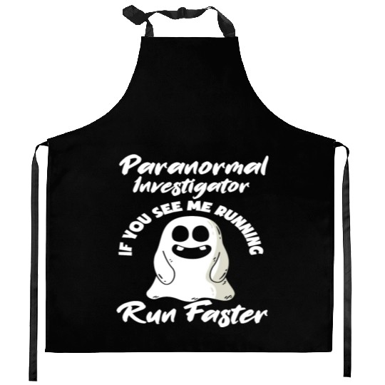 Ghost Hunter Ghost Hunting Ghosts Kitchen Aprons