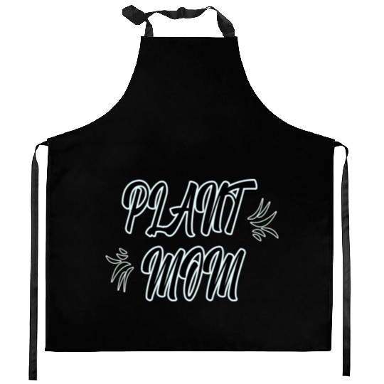Plant mom Kitchen Aprons - women Kitchen Aprons for plants lover