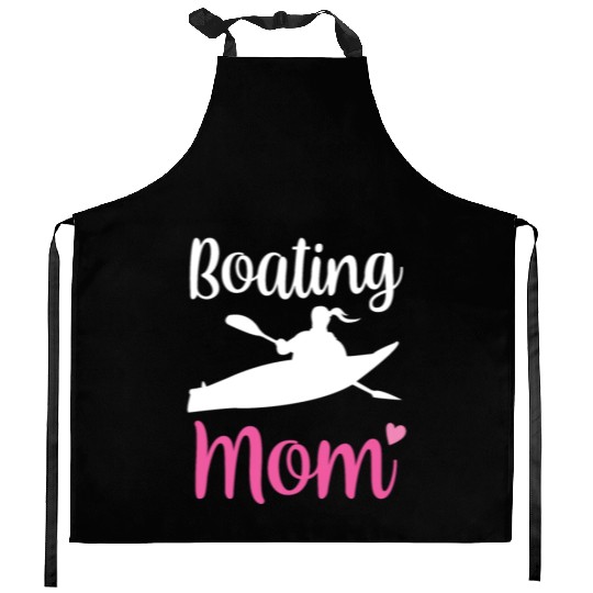 Boating Mom Kayak Ship Yacht Captain Boat Kitchen Aprons