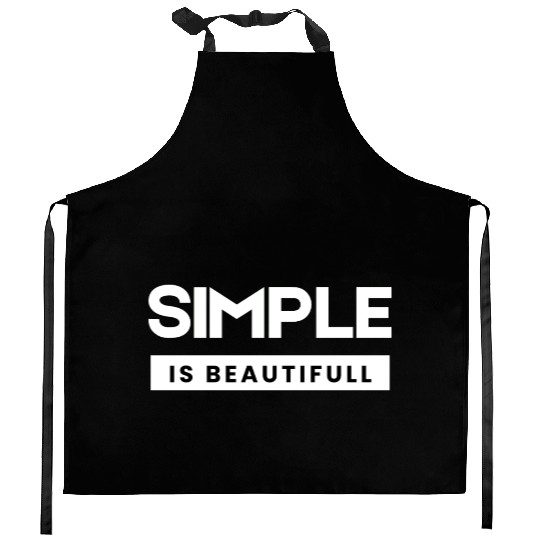 Simple is beautiful cool and stylish Kitchen Aprons