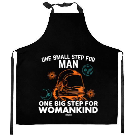 Science Astronaut Moon Sun Kitchen Aprons
