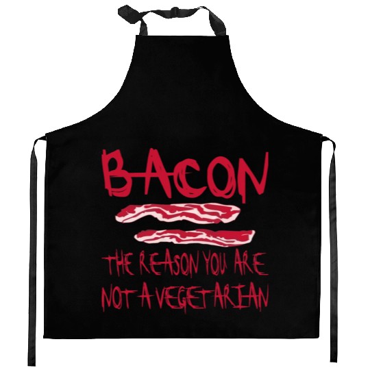 Bacon The Reason You Are Not A Vegetarian © Kitchen Aprons