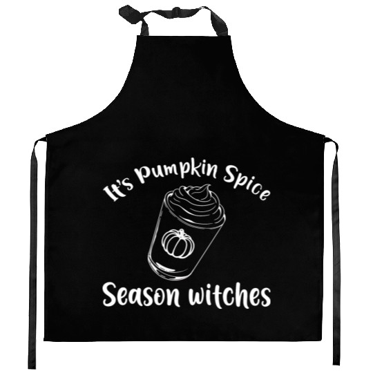 Pumpkin Spice Thanksgiving Kitchen Aprons