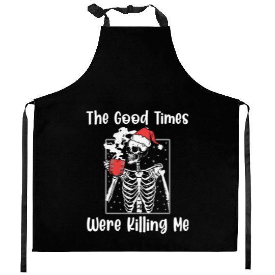 The Good Times Sobriety Anniversary Recovery Sober Kitchen Aprons