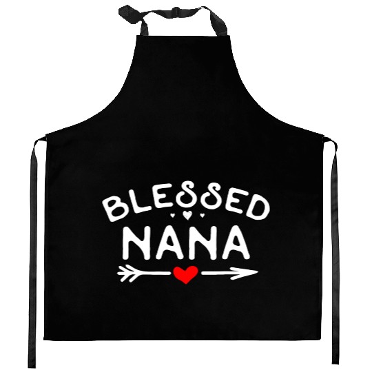 Blessed Nana Heart Arrow Sweet Grandmother s Gift Kitchen Aprons