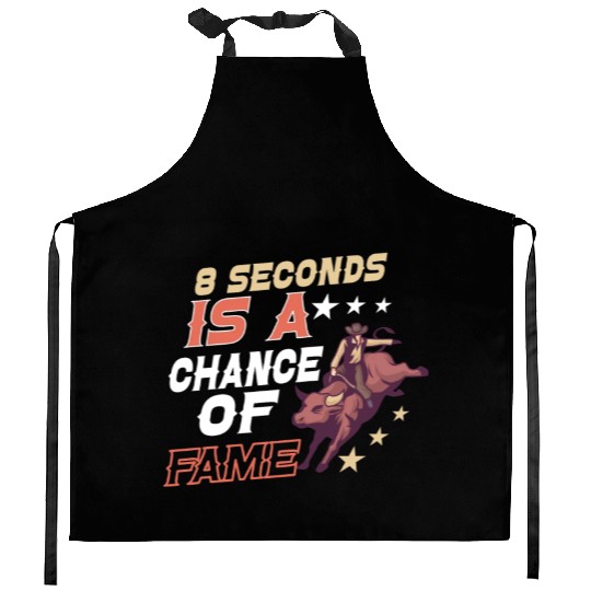 Rodeo Bull Riding Livestock Show Farmer Cattle Kitchen Aprons