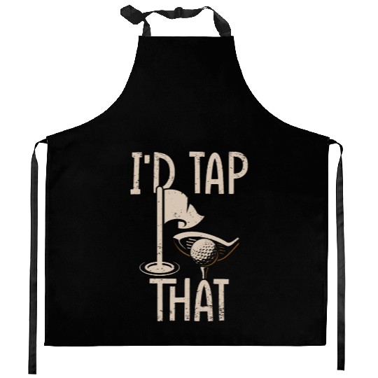 Funny Goofy Mini Golf Quotes Putt Putt Legend Kitchen Aprons