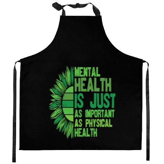 You Are Not Alone Mental Health Awareness Kitchen Aprons