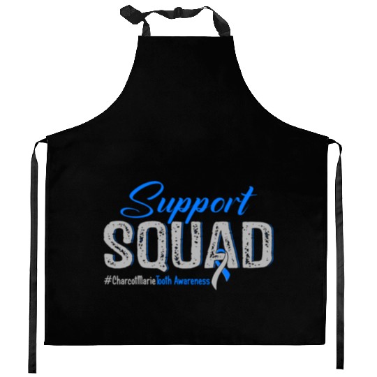 Support Squad Charcot Marie Tooth Awareness Kitchen Aprons