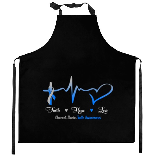 Faith Hope Love Charcot Marie Tooth Awareness Kitchen Aprons
