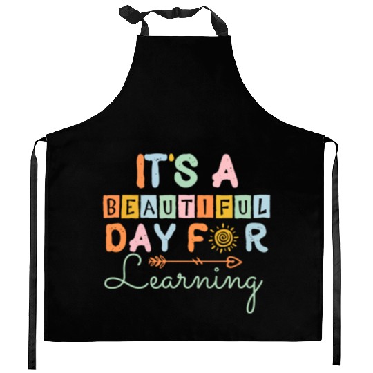 Inspirational Elementary Teacher Preschool Teachin Kitchen Aprons