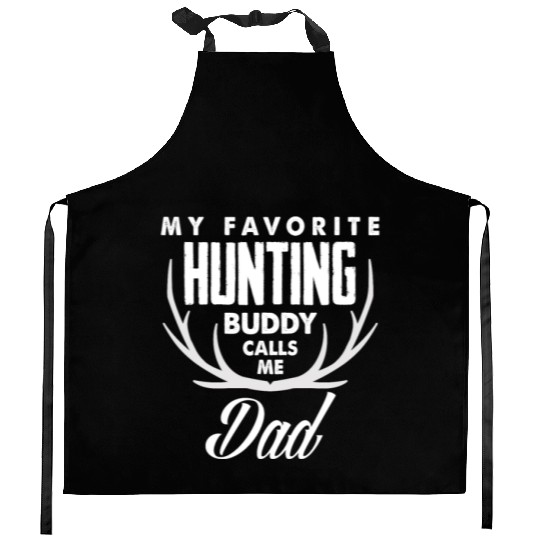 Dad Father Day Gift Deer Hunter Kitchen Aprons