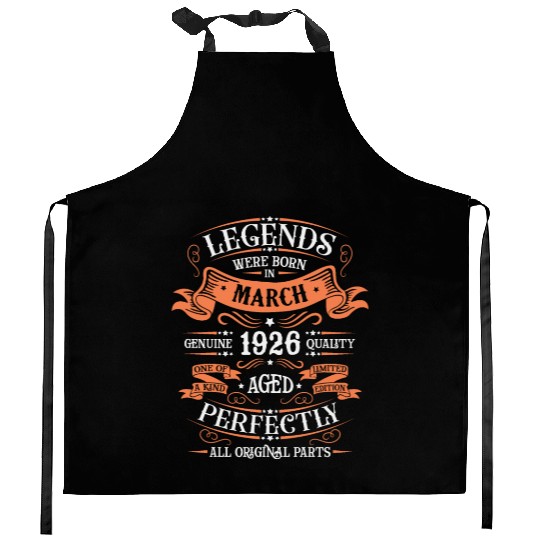 March 1926 Anniversary Vintage Gift Idea 1926 Kitchen Aprons