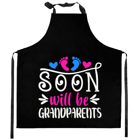 We Will Soon Become Grandparents, Be Grandparents Kitchen Aprons