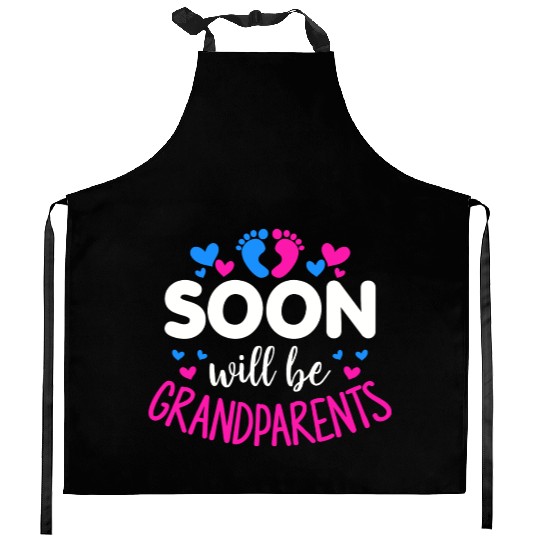 We Will Soon Become Grandparents, Be Grandparents Kitchen Aprons
