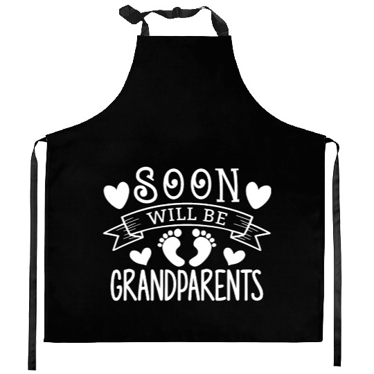 We Will Soon Become Grandparents, Be Grandparents Kitchen Aprons