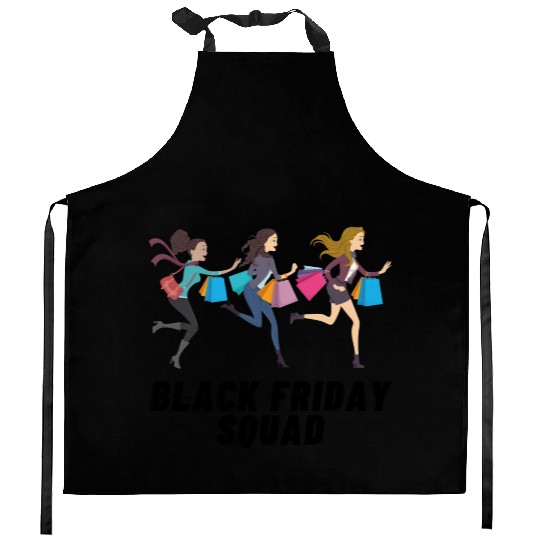 Black Friday Squad Kitchen Aprons