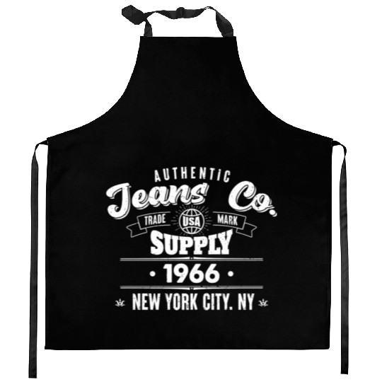 New York City Born In 1966 Vintage Birthday Kitchen Aprons