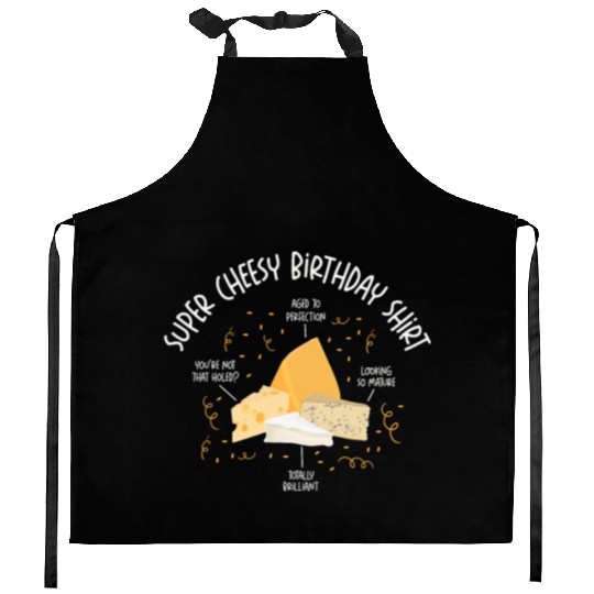 Super Cheesy Birthday Party Natal Day Cheese Kitchen Aprons