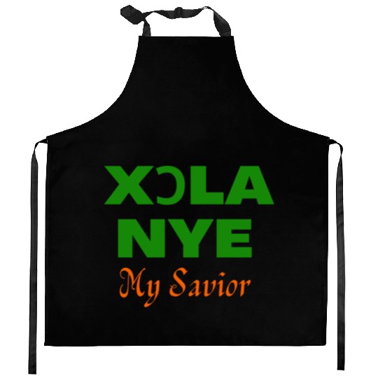 XORLA NYE OR MY SAVIOR Kitchen Aprons