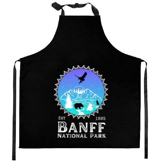 Banff National Park Kitchen Aprons
