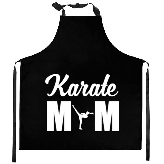 Karate Mom Kitchen Aprons