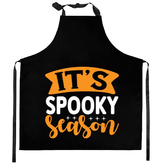 It's Spooky Season Kitchen Aprons