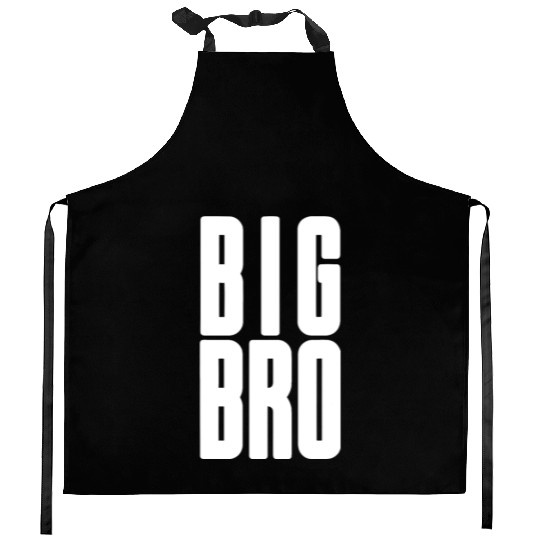 Big Bro Siblings Men Kids Adult Fraternity Frat Kitchen Aprons