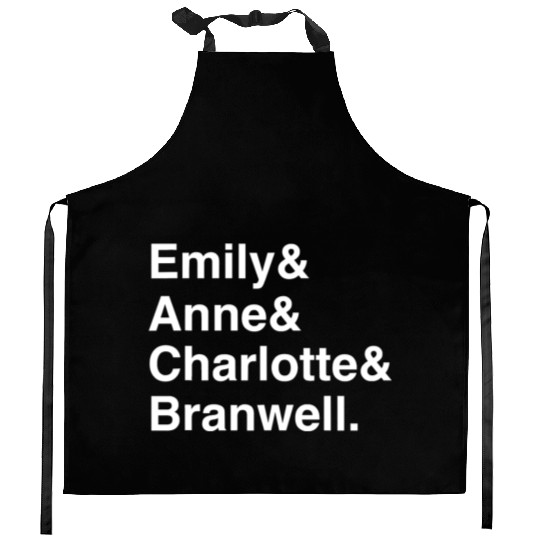 Funny Emily Bronte Charlotte Bronte Bronte Sibling Kitchen Aprons