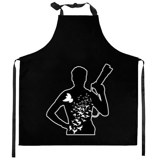 Bird Photography Premium Kitchen Aprons
