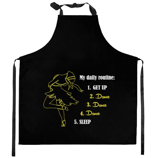 Funny Ballroom Dance Teacher Humor Ballroom Kitchen Aprons