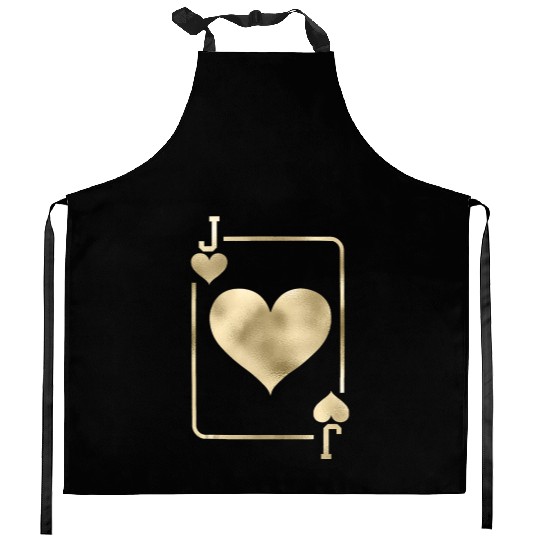 Jack of Hearts Playing Card Halloween Costume Tank Kitchen Aprons