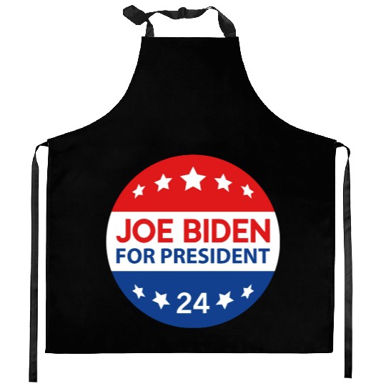 Joe Biden For President 24 Kitchen Aprons