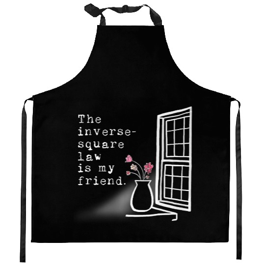 Inverse Square Law Photography Design Premium T Sh Kitchen Aprons