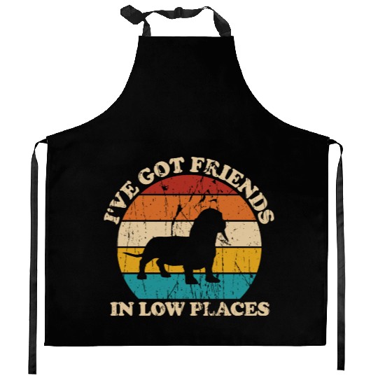 I ve Got Friends In Low Places Dachshund Kitchen Aprons