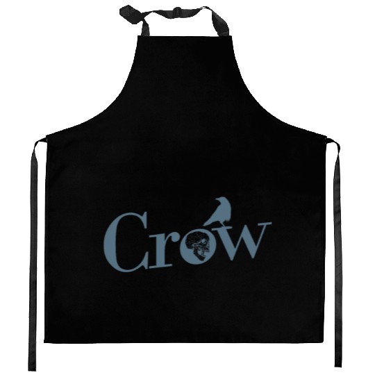 Crow Animal Bird Environment and Nature Kitchen Aprons