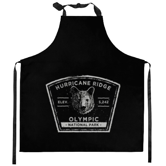 Hurricane Ridge Olympic National Park Kitchen Aprons