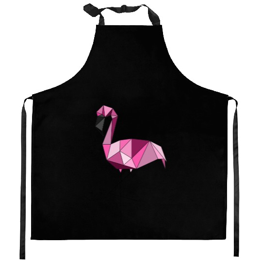 Flamingo geometrisch Kitchen Aprons