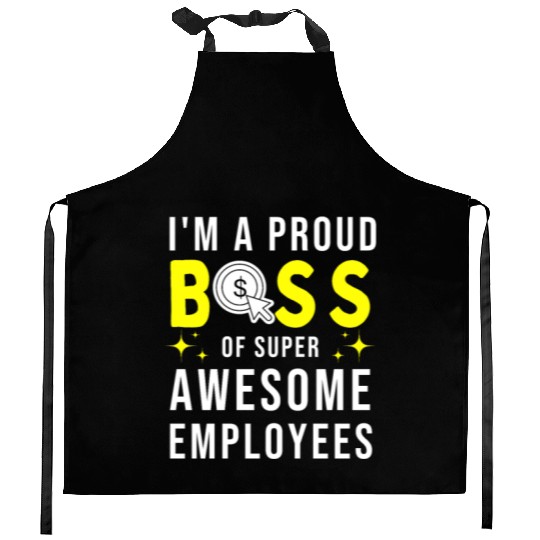 Boss day Employee appeciation office gift Kitchen Aprons