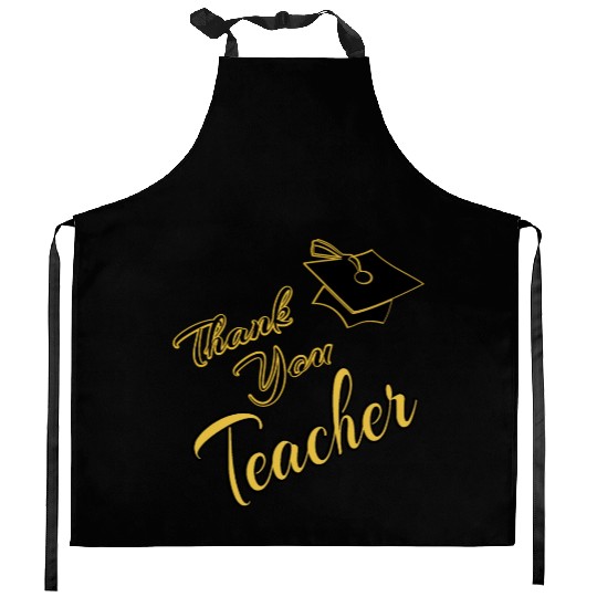 Thank You Teacher Kitchen Aprons