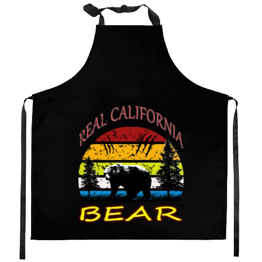 California BEAR Kitchen Aprons