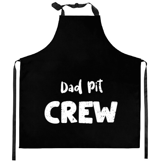 Dad Pit Crew - Birthday Kitchen Aprons