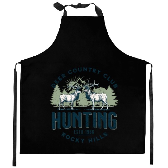 Deer country club Kitchen Aprons