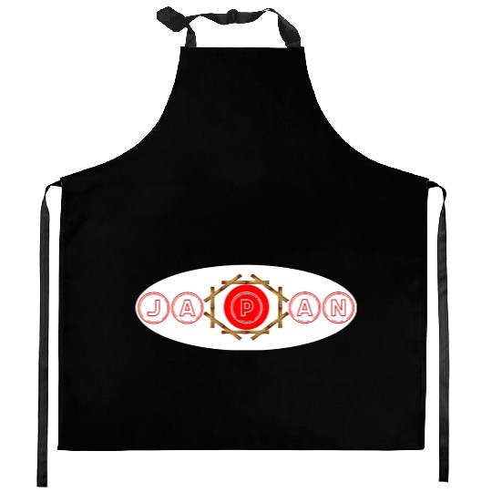 Japan bamboo travel road atlas best country Kitchen Aprons