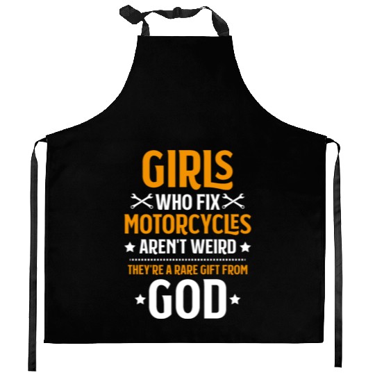 Motorcycle Mechanic Motorbike Mechanic Kitchen Aprons
