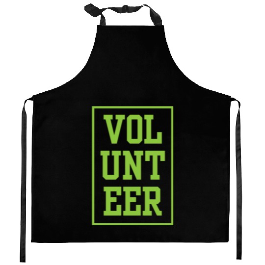 Volunteer Volunteering Volunteers Job Unpaid Kitchen Aprons
